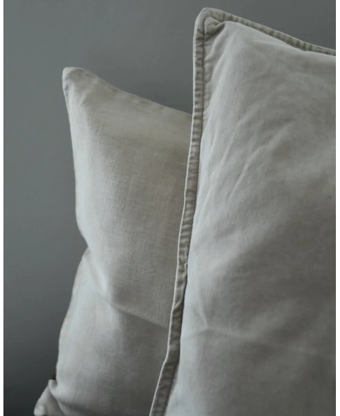 Vierkant Velours Kussen Fog, IB Laursen - Afbeelding 4