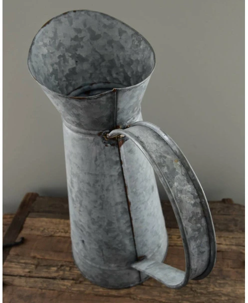 Vintage Zinken Kan - Afbeelding 8