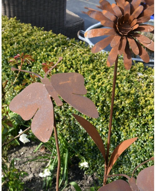 Vlinder Op Tuinprikker Ecoroest - Afbeelding 3