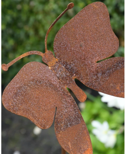 Vlinder Op Tuinprikker Ecoroest - Afbeelding 8