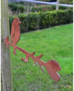 Vogel Voederpijl Met Silhouet Vogel