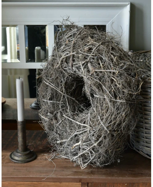White Wash Krans Van Takken En Wortels - Afbeelding 3