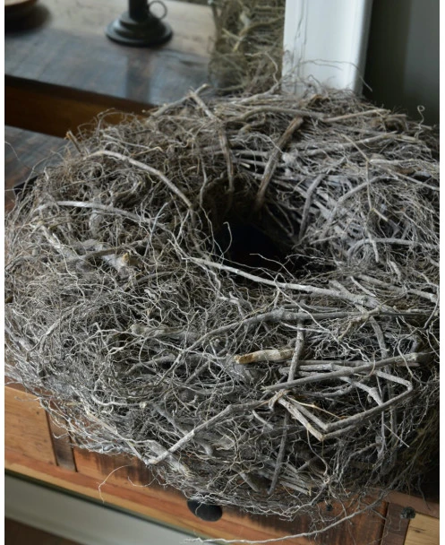 White Wash Krans Van Takken En Wortels - Afbeelding 5