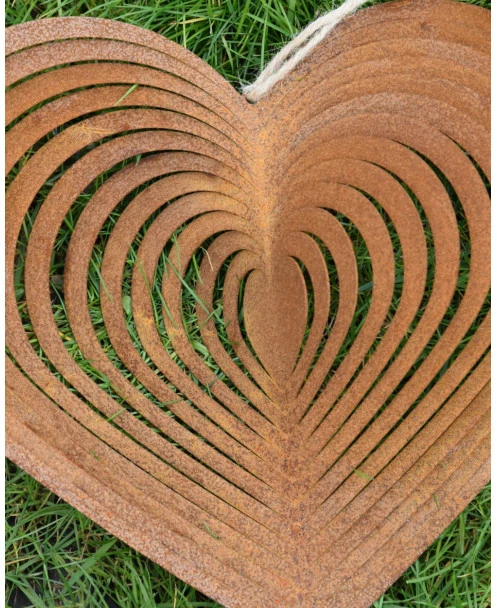 Wind Vanger In Hart Vorm Ecoroest - Afbeelding 3
