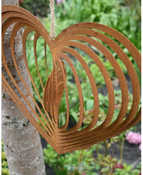 Wind Vanger In Hart Vorm Ecoroest - Afbeelding 4