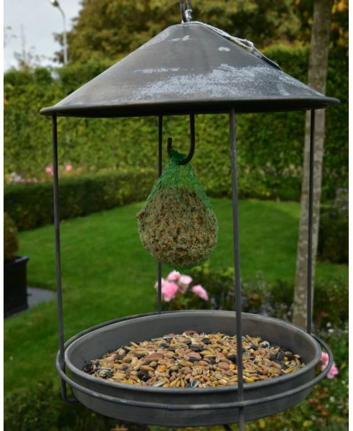 Zink Vogel Voederhuisje Rond - Afbeelding 4