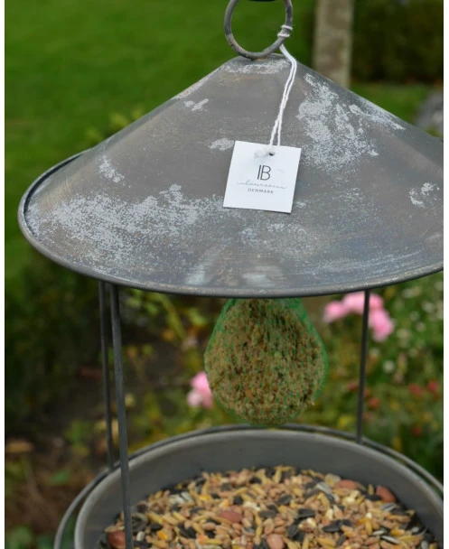 Zink Vogel Voederhuisje Rond - Afbeelding 5