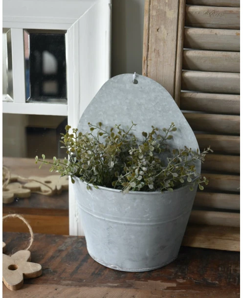 Zinken Pot Half Rond Voor Aan De Muur, IB Laursen - Afbeelding 3