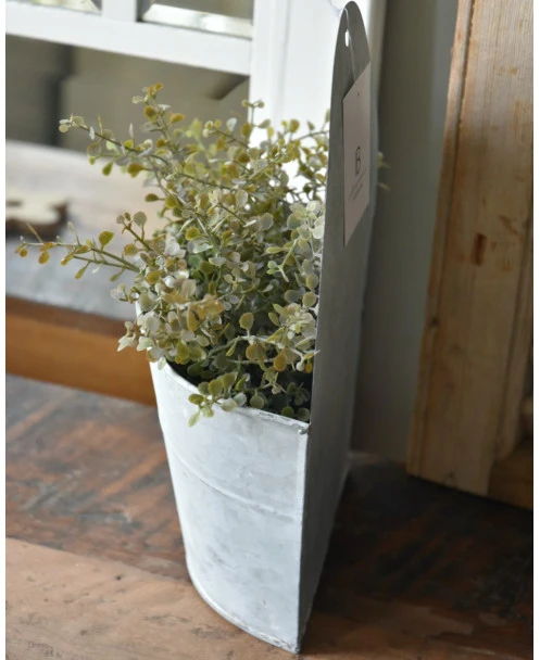 Zinken Pot Half Rond Voor Aan De Muur, IB Laursen - Afbeelding 4